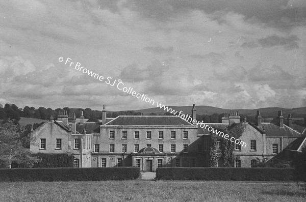 NORTH FRONT AND FORECOURT OF HOUSE